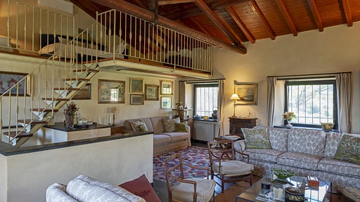 Villa San Massimo Woonkamer