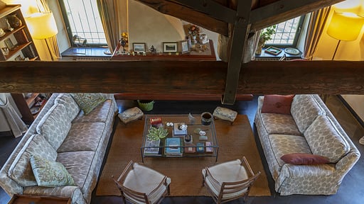 Villa San Massimo Woonkamer