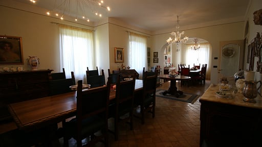 Villa San Pietro Dining area