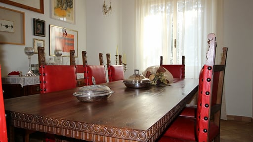Villa San Pietro Dining area