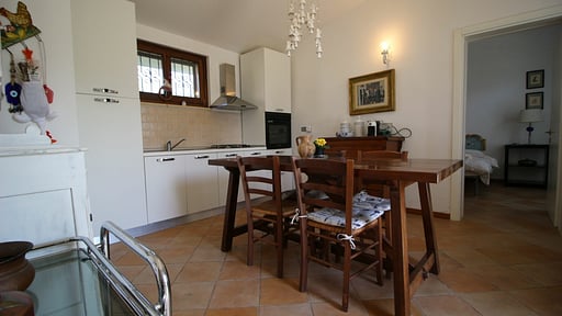 Villa San Pietro Dining area