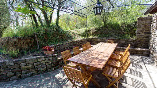 Villa San Pietro Dining area
