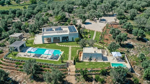 Villa San Vito Drohnen-Bilder