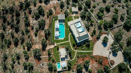 Villa San Vito Drohnen-Bilder