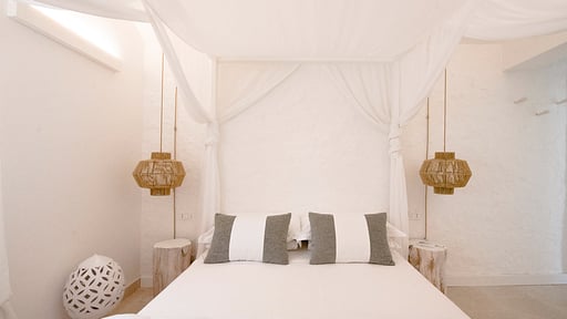 Villa San Vito Schlafzimmer 1