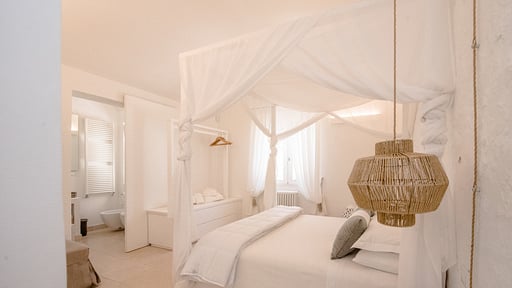 Villa San Vito Schlafzimmer 1