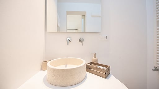 Villa San Vito Schlafzimmer 1