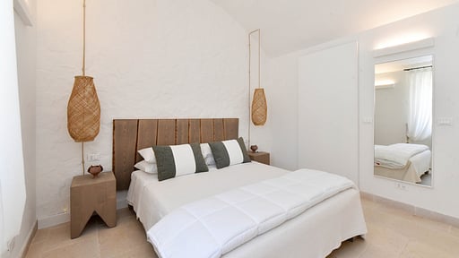 Villa San Vito Schlafzimmer 2