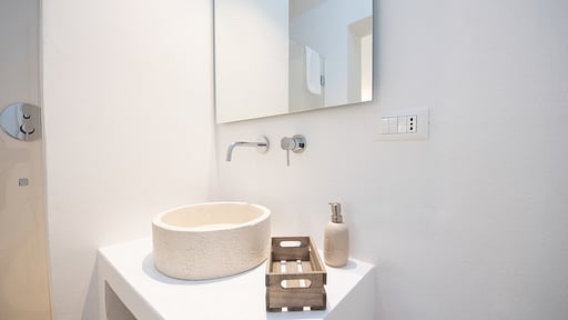 Villa San Vito Schlafzimmer 1