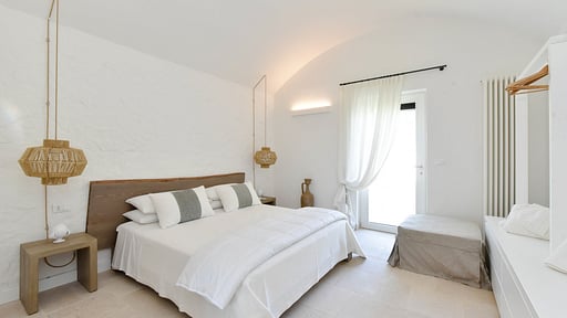 Villa San Vito Schlafzimmer 4