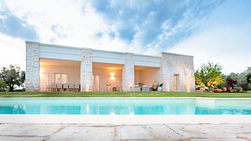 Villa San Vito Schwimmbad 1