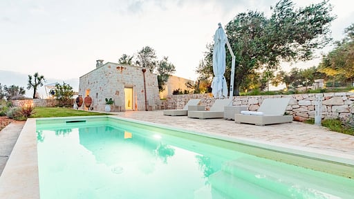 Villa San Vito Schwimmbad 1