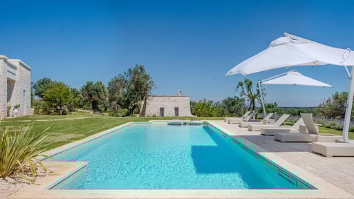 Villa San Vito Schwimmbad 1