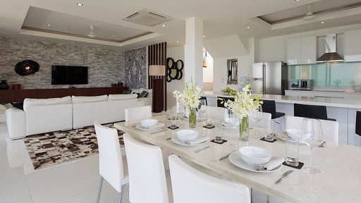 Villa Sanctuary Apsara Dining area