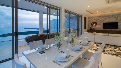 Villa Sanctuary Apsara Dining area