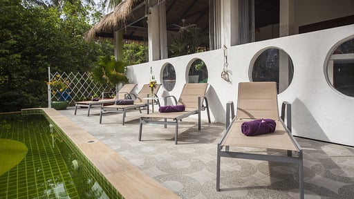 Villa Sand Shine Schwimmbad