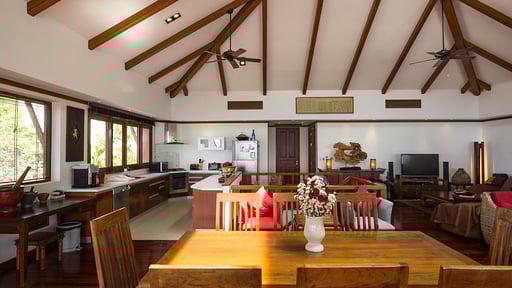 Villa Sangha Dining area