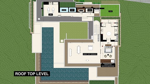 Villa Sangkachai Floor plan