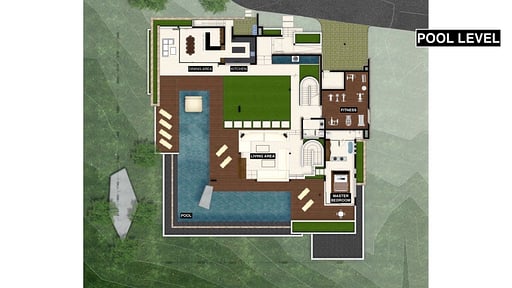 Villa Sangkachai Floor plan