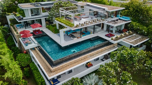 Villa Sangkachai Drone pictures