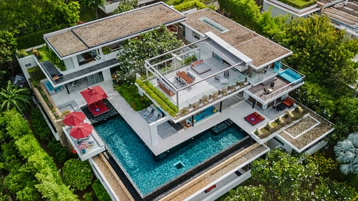 Villa Sangkachai Drone pictures