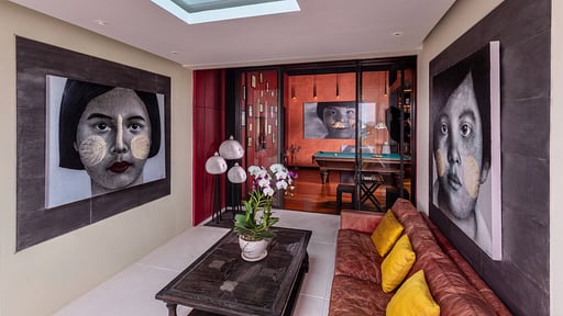 Villa Sangkachai Living room