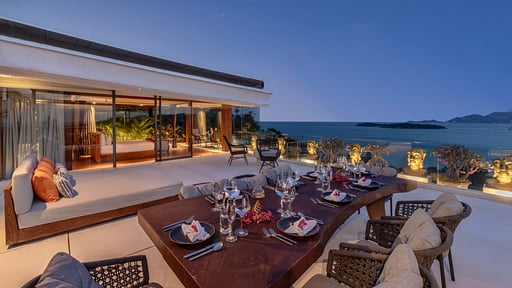 Villa Sangkachai Rooftop lounge