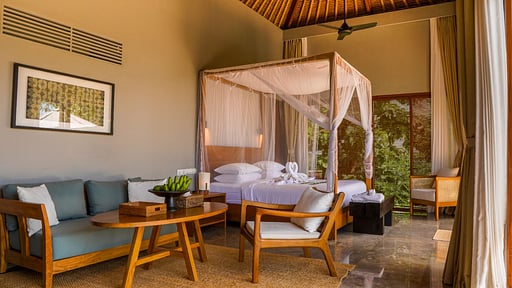 Villa Sanglung One Private Pool Sea View Bedroom 