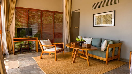Villa Sanglung One Private Pool Sea View Living room