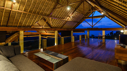Villa Sanglung Two Private Pool & Sea View Living room