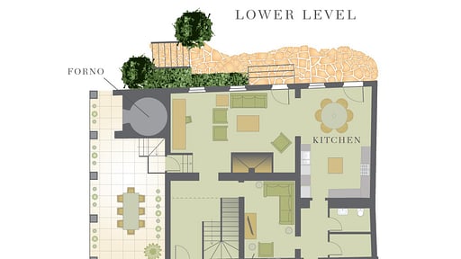 Villa Sant’ Antonio Floor plan