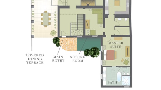 Villa Sant’ Antonio Floor plan