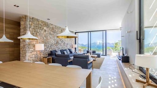 Villa Sant Joan Dining area