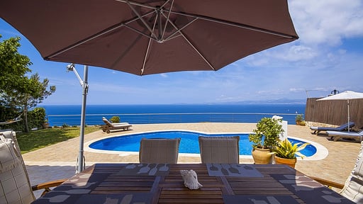 Villa Sant Mateu Terrace/Veranda