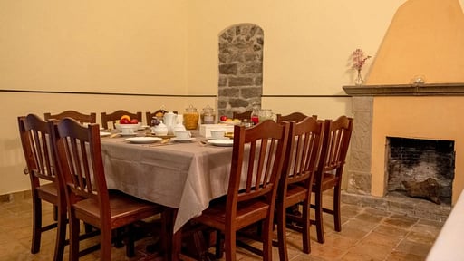 Villa Santa Lucia Dining area