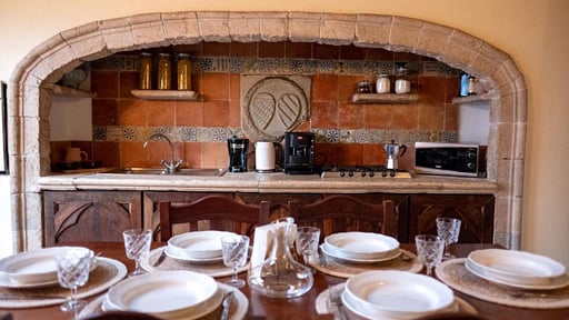 Villa Santa Lucia Dining area