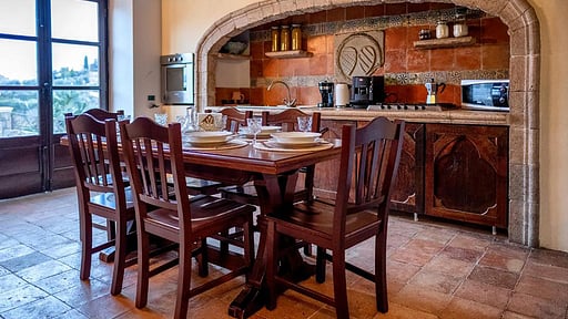 Villa Santa Lucia Dining area