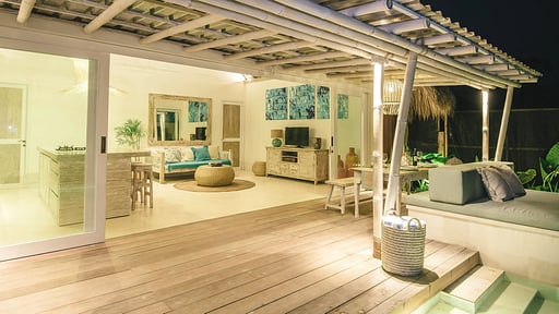 Villa Santai Lembongan Terrasse
