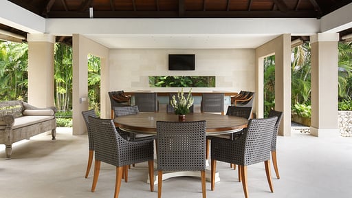 Villa Santai Sorga Dining area