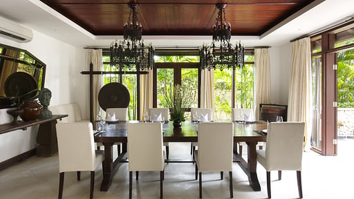 Villa Santai Sorga Dining area
