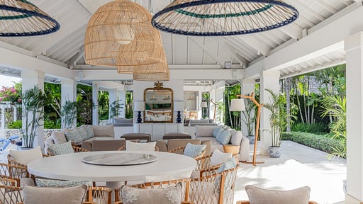 Villa Santai Sorga Living room