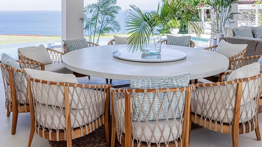 Villa Santai Sorga Dining area