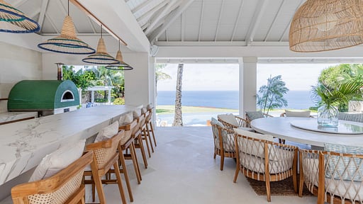 Villa Santai Sorga Dining area