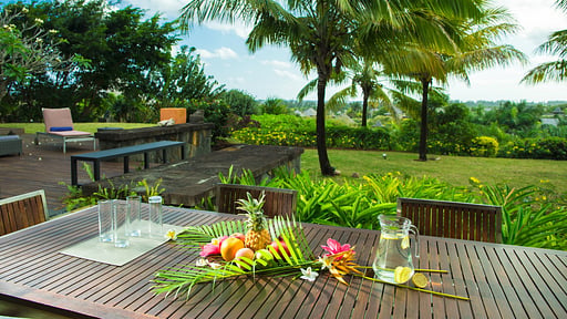 Villa Santara Terrasse/Veranda