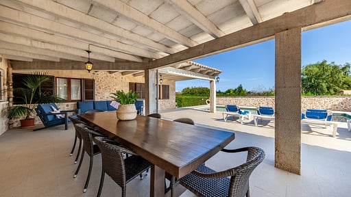 Villa Santuiri Zona de comedor