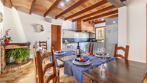 Villa Santuiri Zona de comedor