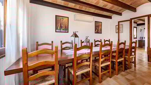 Villa Santuiri Zona de comedor