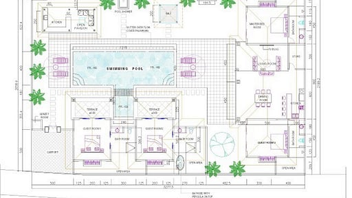 Villa Saphir Floor plan