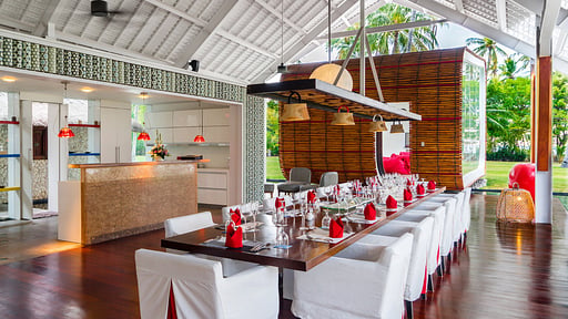 Villa Sapi Dining area