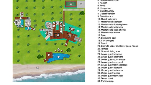 Villa Sapi Floor plan